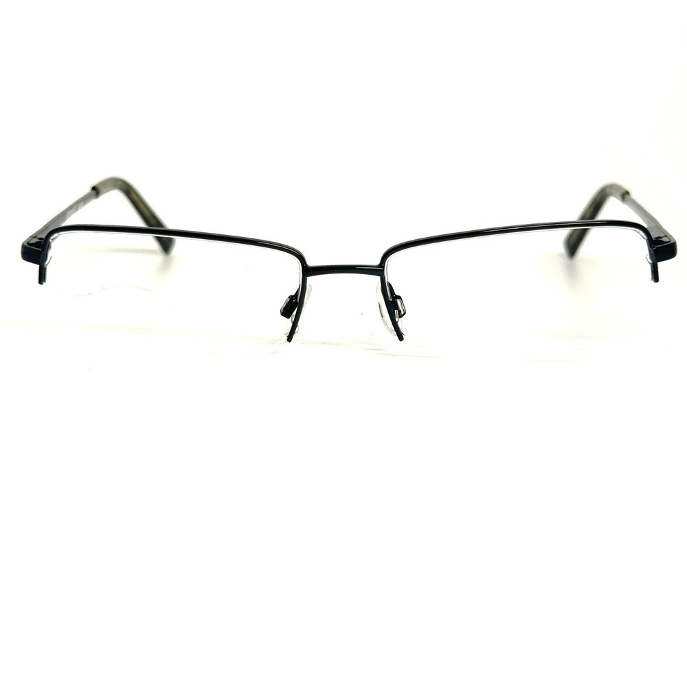 Outdoor Life 824M Zyloware Black Semi Rimless Eyeglass Frames 54-17-140 C.021
